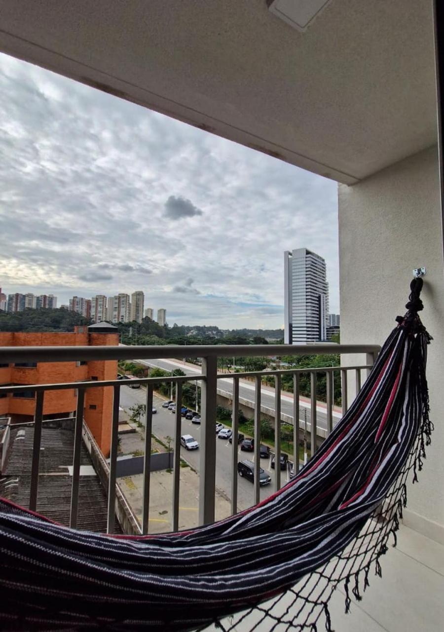 Apartment Por Do Sol Desde Uma Rede Na Varanda Da Zona Sul Sao Paulo