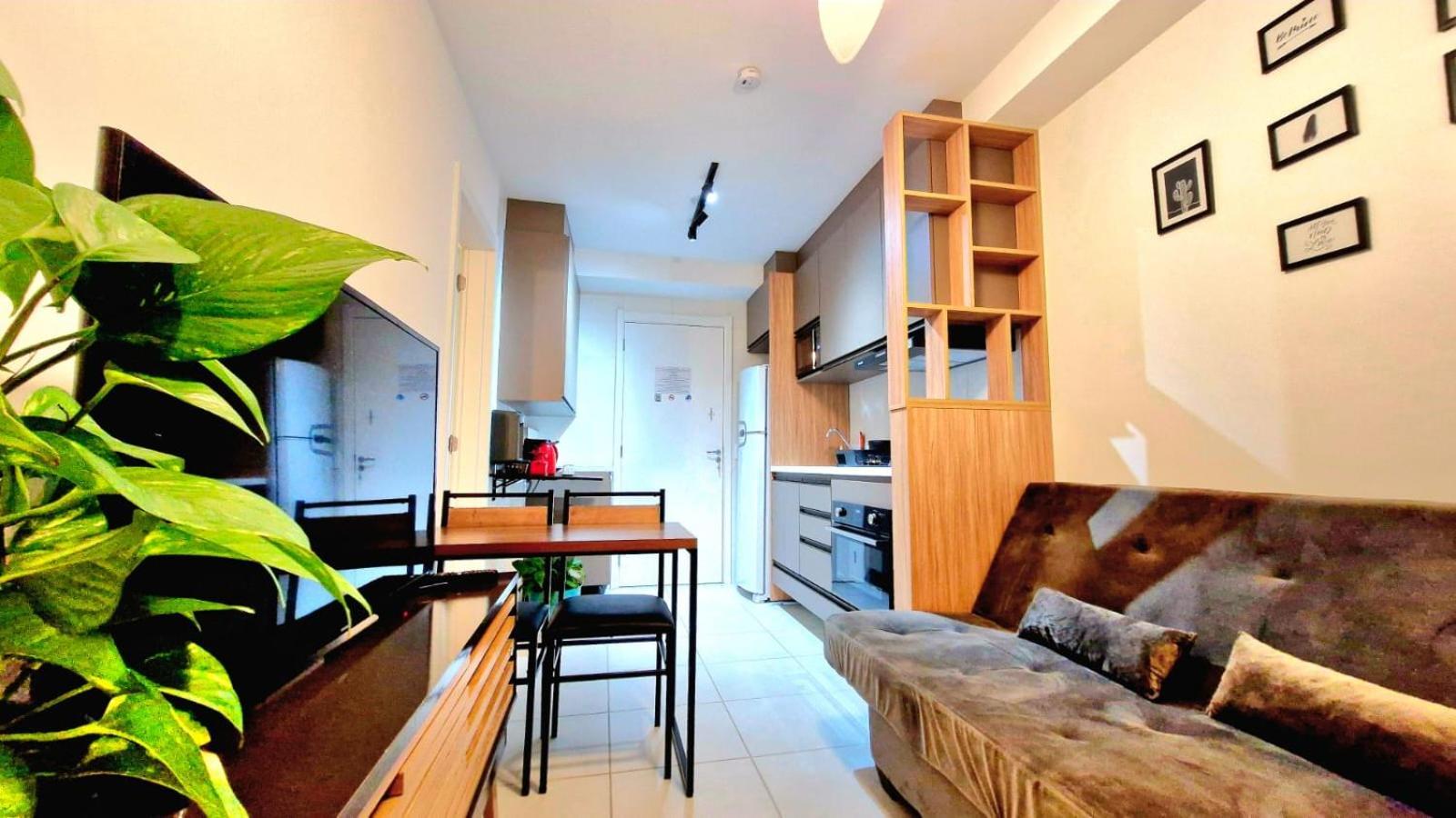 Apartment Por Do Sol Desde Uma Rede Na Varanda Da Zona Sul